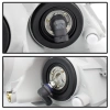 Toyota Matrix (03-07) фары передние черные, комплект 2 шт.