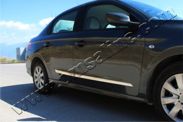 Молдинг дверной, нерж., 4 части (универсальный)