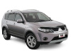 Mitsubishi Outlander (07–09) Защита передних фар, прозрачная