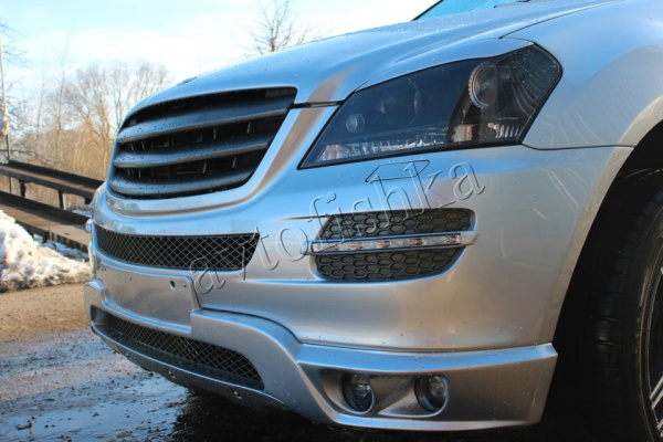 Mercedes M-Klasse W164 (05-08) Решетка радиатора Brabus On Road (до рест.)
