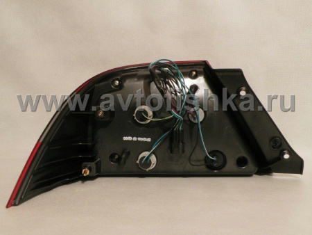 Mitsubishi Lancer 9 (03-07) фонари задние светодиодные красно-тонированные, комплект 2 шт.