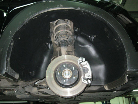 Подкрылок с шумоизоляцией HYUNDAI Tucson, 11/2015->, кроссовер (передний правый)