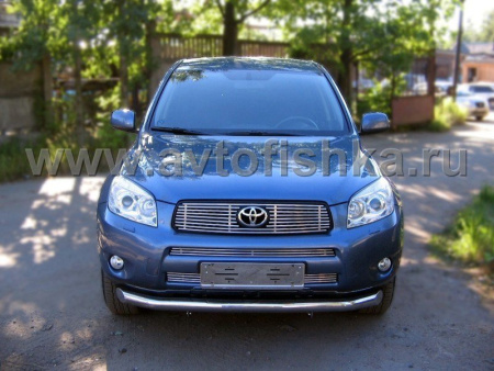 Toyota RAV4 (06-09) накладка на решетку бампера