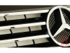 Mercedes S W220 (98-02) решетка радиатора черная, вставка