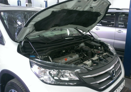 Honda CR-V (12–14) Упор капота (комплект 2 шт.)