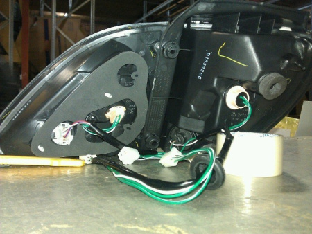 Lexus RX300 (97-03) задние фонари светодиодные хромированные, комплект 2 шт.