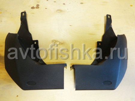 Land Rover Discovery 3, 4 (2004-н.в.) задние брызговики, грязезащитные щитки полипропиленовые, комплект 2 шт.