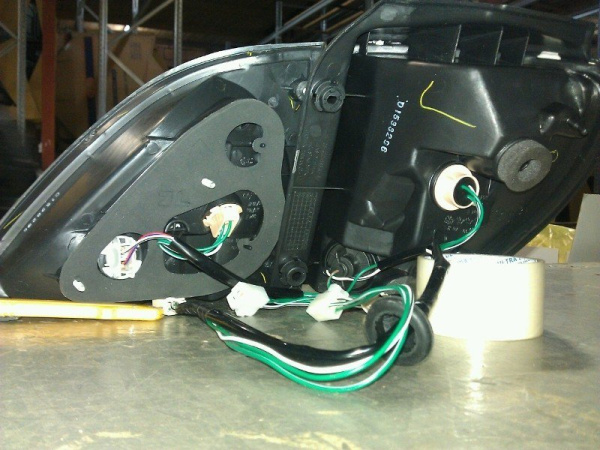 Lexus RX300 (97-03) задние фонари светодиодные хромированные, комплект 2 шт.