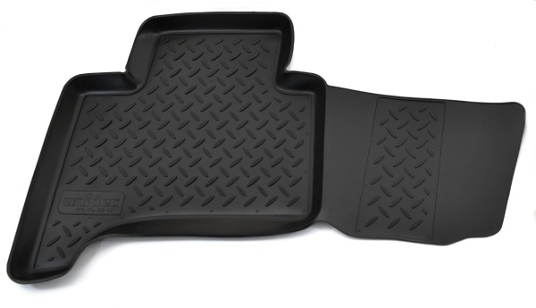 Toyota Land Cruiser Prado (03–09) Коврики салона (полиуретан), чёрные