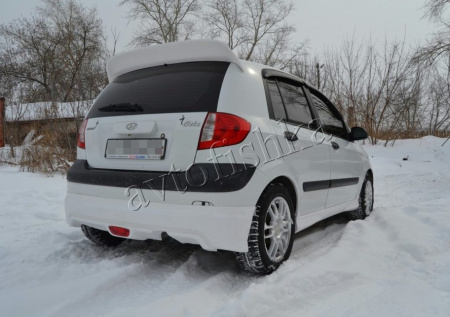 Hyundai Getz (05-11) Накладка на задний бампер Mugen