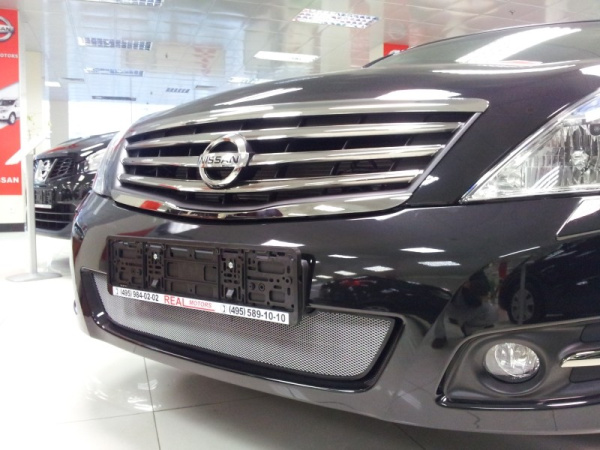 Nissan Teana (08–) Защита радиатора, хром