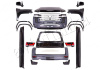 Toyota Land Cruiser TLC 200 2007 - 2012 Комплект полный для рестайлинга в TLC 300
