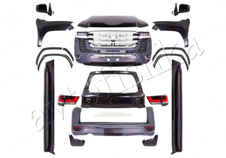 Toyota Land Cruiser TLC 200 2007 - 2012 Комплект полный для рестайлинга в TLC 300