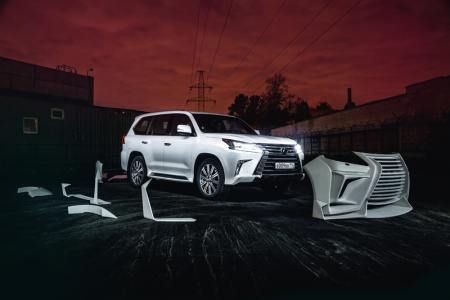 Lexus LX570, 450d (16-21) Обвес VERGE