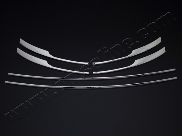 Volkswagen Transporter (15–) Накладка на решетку радиатора, нерж., 6 частей