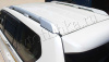 Toyota Land Cruiser Prado FJ150 (10-) серебристые рейлинги на крышу, дизайн оригинал