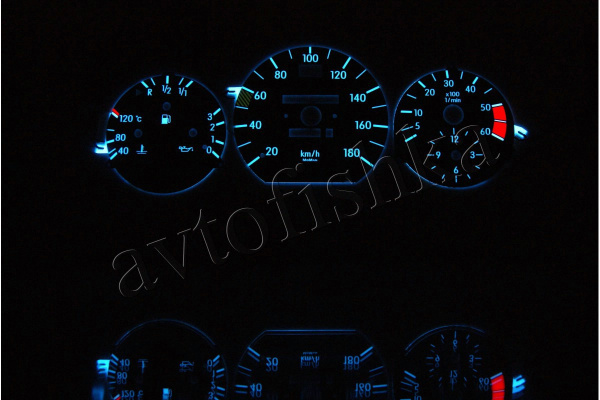 Mercedes G W460/461/462/463 светодиодные шкалы (циферблаты) на панель приборов