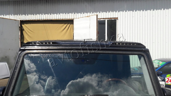 Mercedes G-Klasse W463 (89-17) Спойлер (козырек) передний MANSORY
