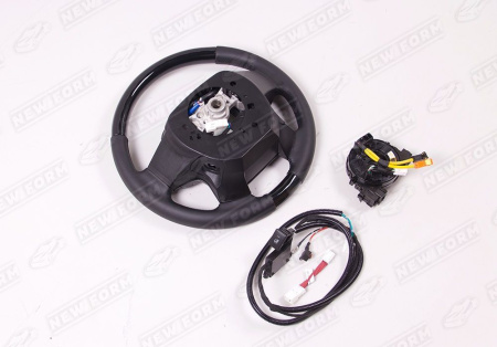 Toyota Land Cruiser LC 200 2007 - 2012 Руль черный глянец