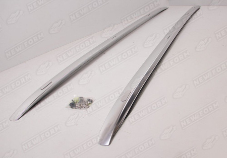 Toyota Land Cruiser LC 200 (1 рестайлинг) 2012 - 2015 Рейлинги стиль Lexus серебристые