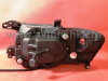 Mitsubishi Pajero 3 (2000-2006) фары передние линзовые черные со светящимися ободками, комплект 2 шт.
