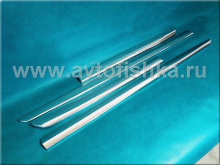 Lexus RX330 (03-) накладки на молдинги боковые хромированные, комплект 4 шт.