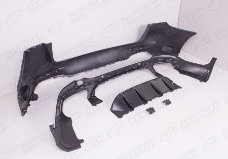 Mercedes-Benz GLC-Klasse X253 рестайлинг 2019 - 2023 Обвес 6.3 AMG на штатную комплектацию