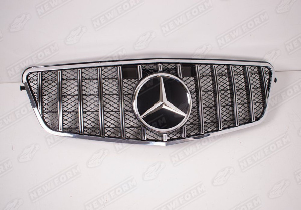 Mercedes-Benz E-Klasse W212 2009 - 2013 Решетка радиатора Panamerica хром