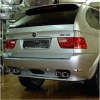 Бампер Hartge задний на BMW X5 Series E53