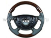 Mercedes W211, W463 G class (2002-2006) руль дизайн AMG темно-серая кожа - дерево орех, Elegance