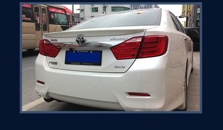 Toyota Camry V50 (2011-) фонари задние светодиодные красно-белые, комплект лев.+прав.