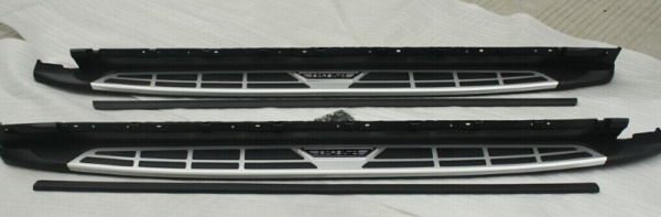 Kia Sorento (15–) Пороги OEM, mobis дизайн