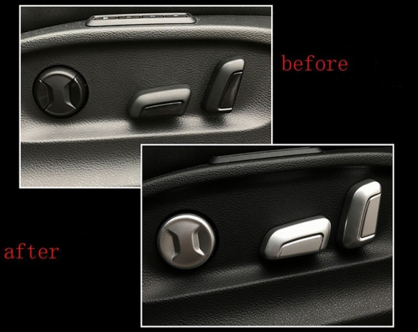 Skoda Kodiaq (16–) Накладки на кунопки регулирования сидений