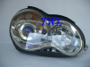 Mercedes C-class W203 (00-07) фары передние линзовые хромированные, комплект 2 шт.