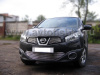 Nissan Qashqai (10-) накладка на решетку бампера
