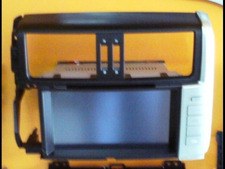 Toyota Land Cruiser Prado 150 с 2009 г. автомагнитола без GPS навигации, штатное головное устройство с HD экраном 7 дюймов