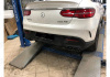 Mercedes-Benz GLE-Klasse C292 2015 - 2019 Диффузор заднего бампера 6.3 AMG с черными насадками на глушитель