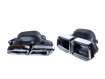 Mercedes S-class w222 (13-) Насадки на глушитель 6.5 AMG