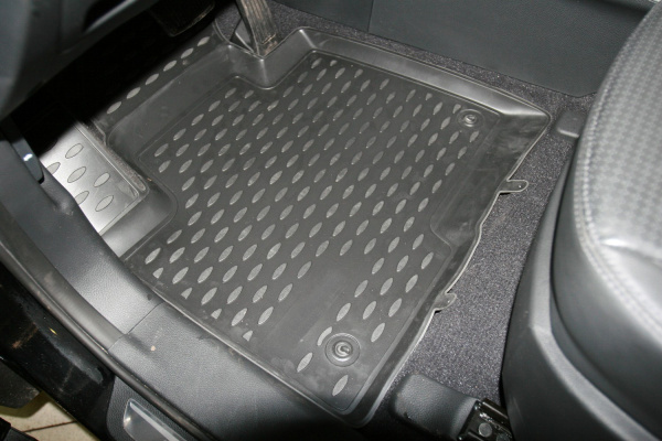 Коврики в салон HYUNDAI Santa Fe, 2012-> 4 шт. (полиуретан)