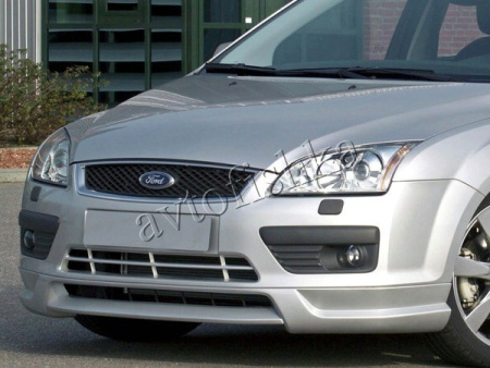 Ford Focus 2 (04 – 08) юбка переднего бампера "MS"