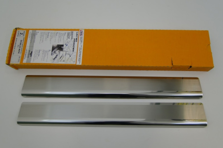 Fiat Doblo Cargo Maxi (10-) накладки на внутренние пороги, к-кт 2шт.