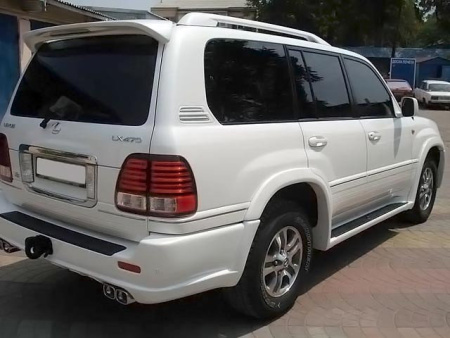 Lexus LX 470 (98-07) накладка на задний бампер DAMD от RED ALETI
