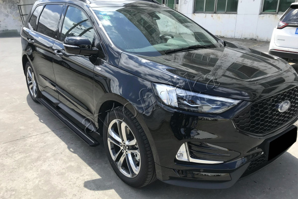 Ford Edge Plus 2015-2018 (19-) штатные выезжающие электропороги автоматические