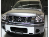 Nissan Titan (04-15), Armada (04-07) фары передние линзовые хромированные, со светящимися ободками, комплект 2 шт.