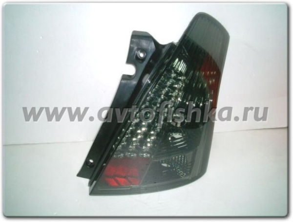 Suzuki Swift (04-) фонари задние светодиодные тонированные, комплект 2 шт.