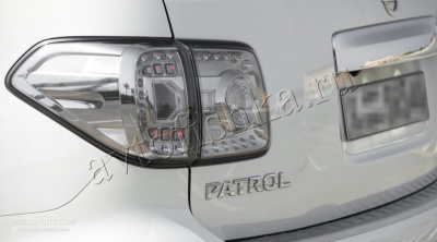 Nissan Patrol Y62 (10-18) светодиодные задние фонари, комплект 4 шт.