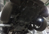 Infiniti QX80 (14–) Защита картера двигателя, кпп и рк, композит 8 мм, 2 части