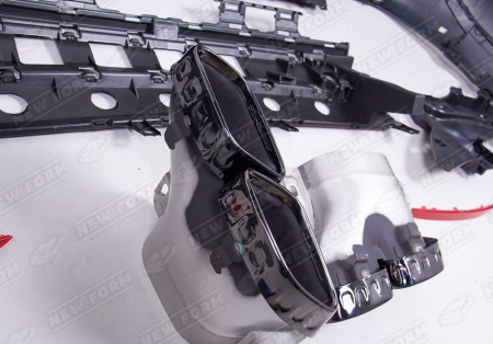 Mercedes-Benz S-Klasse W223 2020 - н.в. Бампер задний 6.3 AMG