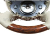 Mercedes W211, W463 G class (2002-2006) руль классический серая кожа - дерево орех, Elegance