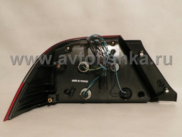 Mitsubishi Lancer 9 (03-07) задние фонари светодиодные красно-тонированные, комплект 2 шт.